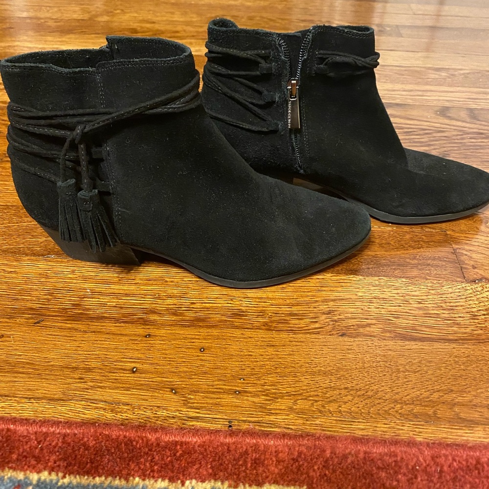 Vince Camino suede booties. EUC.
